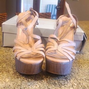 Jessica Simpson pink heels